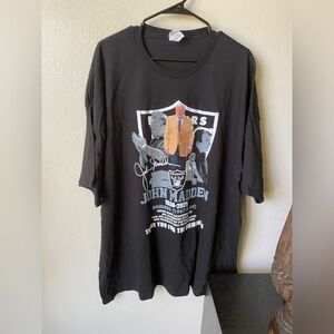 John Madden 1936 2021 raiders 1967 1978 signatures thank you for the memories